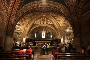 inside of basilica san francisco